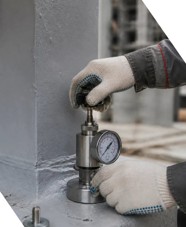 Профессиональное испытание покрытий на адгезию в Россоши
