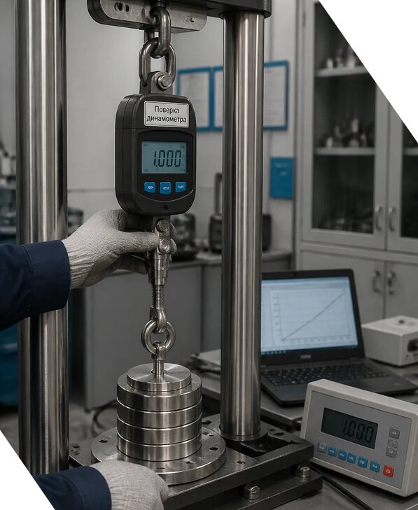Поверка динамометров с оформлением свидетельства в Россоши